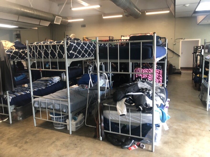 The shelter is almost always at capacity, and has a waiting list for people needing a place to stay.