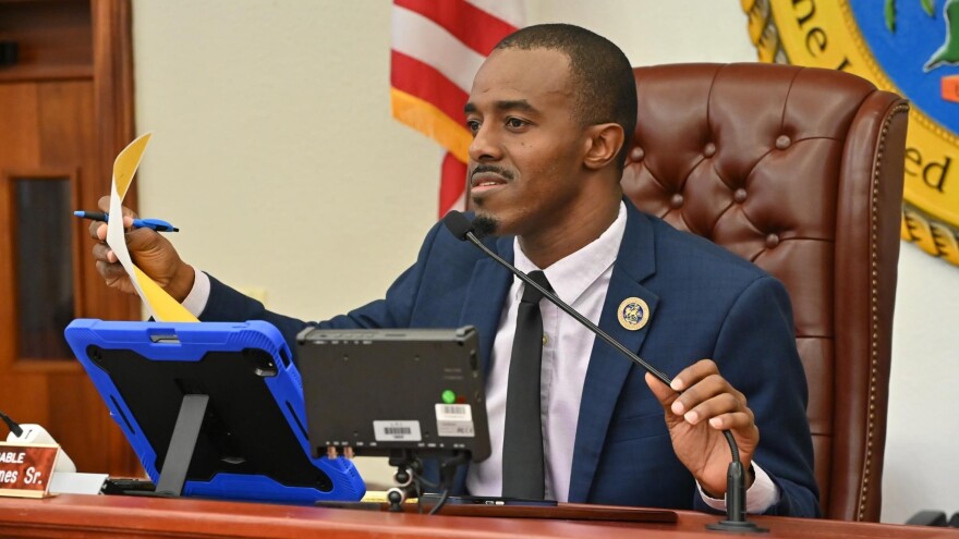 Senator Javan E. James Sr