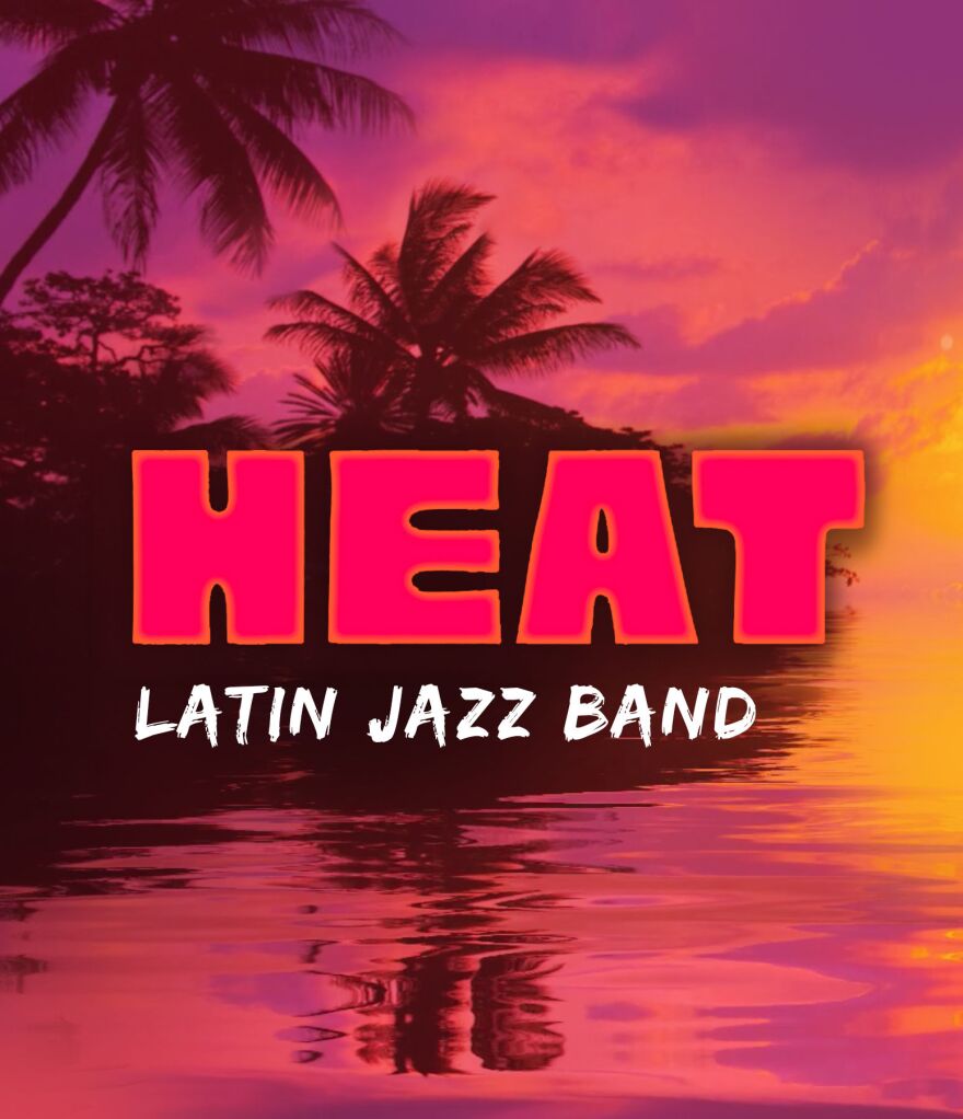 Gulf Coast Symphony Graphic for 'HEAT Latin Jazz Band'