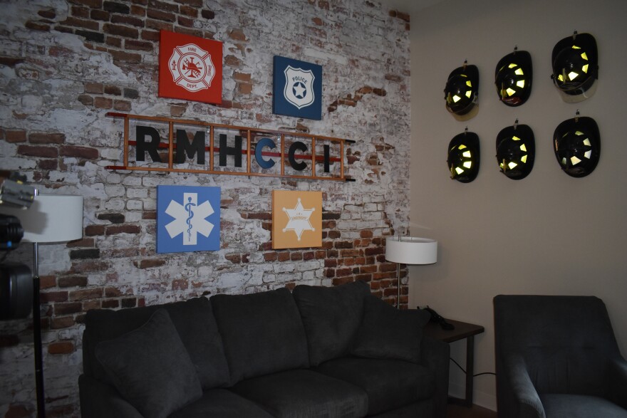 This 'hero' suite was sponsored by first responders from six area departments.