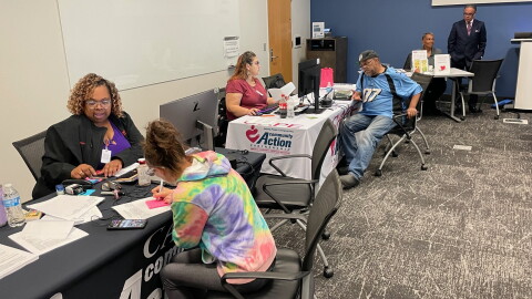 Agencies assist customers at CenterPoint Energy's Community Connect event, Oct. 28, 2026