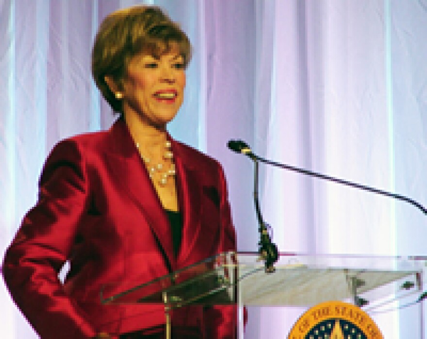 Sandy Garrett in a file photo