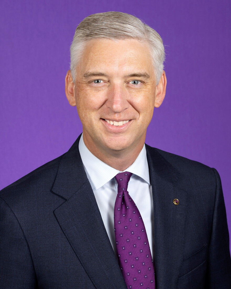 Philip Rogers is the 12th chancellor of East Carolina University.