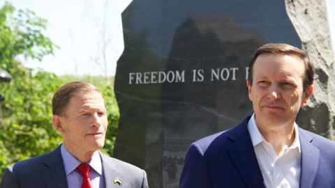 U.S. Senators Richard Blumenthal and Chris Murphy