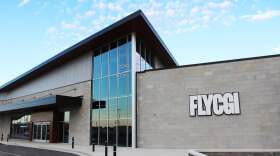 The newly redesigned Cape Girardeau Regional Airport/FLYCGI terminal in 2025.