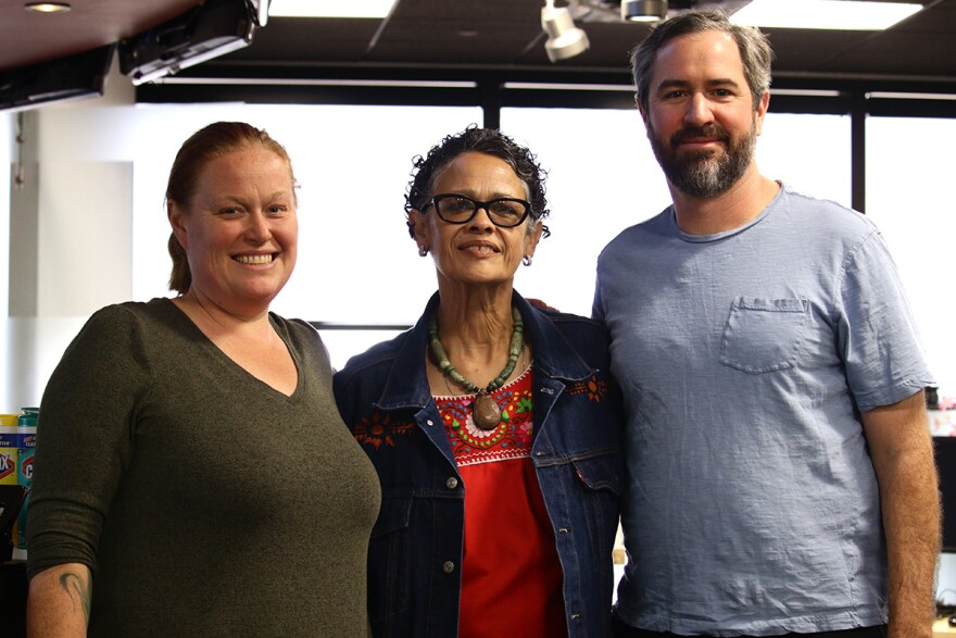 Charleen Badman (left), Silvana Salcido Esparza (center) and Kevin Binkley