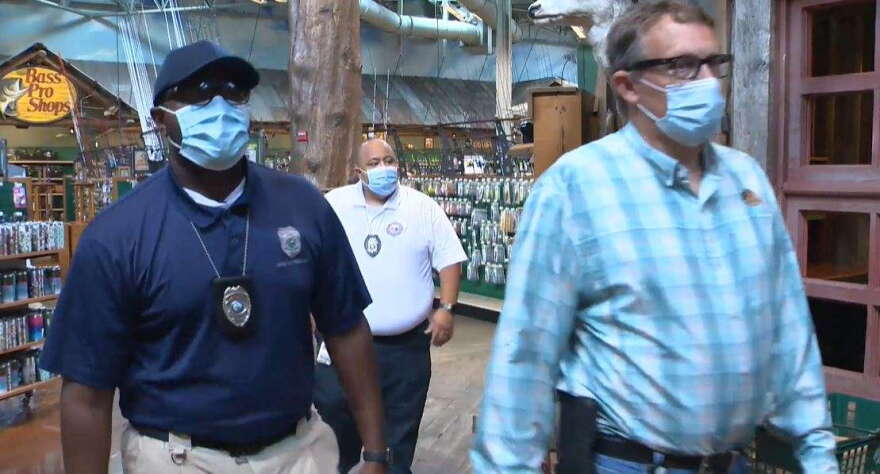 Still from a video produced by Orange County: Orange County "Strike Teams: A Behind-the-Scenes Look". Orange TV