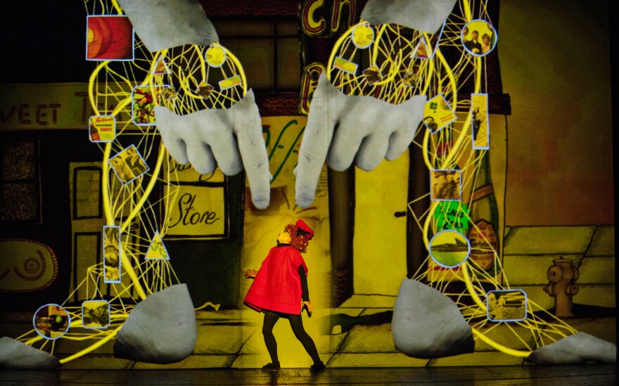 The British theater company 1927 performs its latest play, <em>Golem,</em> based on the character from ancient Jewish folklore. The troupe's trademark is vintage style combined with distinctive animation.