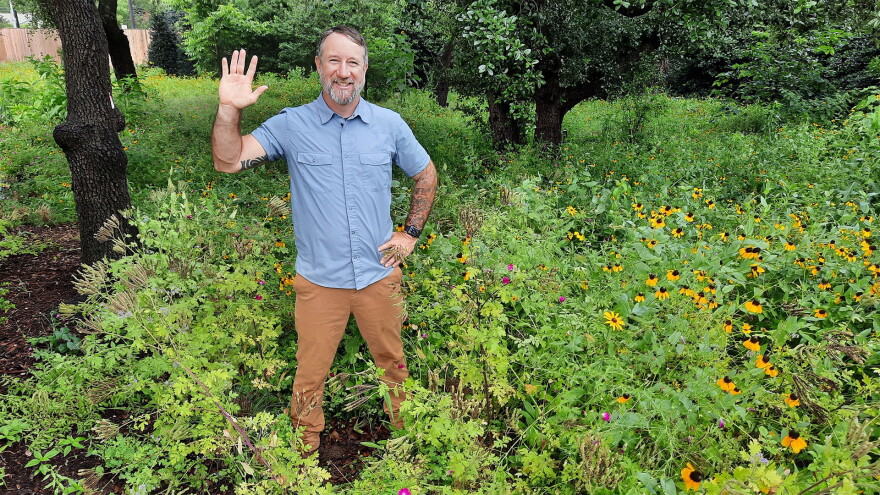 John Hart Asher is host of "Central Texas Gardener," one of the programs on Austin PBS. Leaders from across Texas PBS' radio and television stations convened this week, at the organization's annual meeting, at the KEDT Center for Educational Broadcasting in Corpus Christi.
