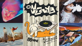 Artists with new albums out Oct. 16 include (clockwise from top left) Fontaines D.C., June McDoom, @ and Babehoven.