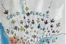 A sketch of hummingbirds flying south from the US to Mexico