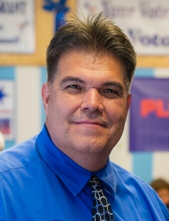 Raul Villanueva speaks on his campaign for Grant County Sheriff