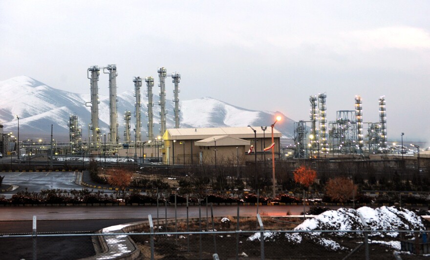 Iran's heavy water production plant in Arak, Iran, in 2013. This is one of the country's many nuclear facilities, which are spread throughout the country. Iran says it will never abandon its nuclear program despite international pressure.