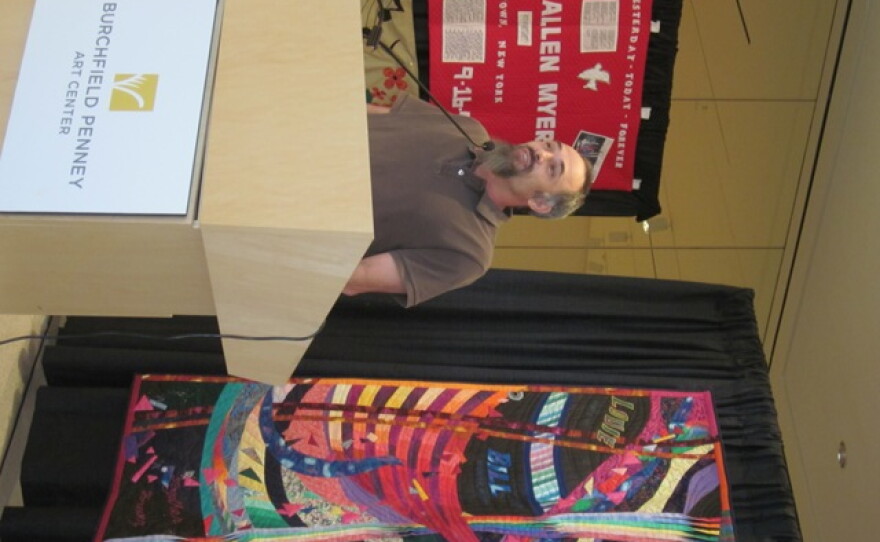 Bill Natalzia at the Burchfeild Penny Art Center