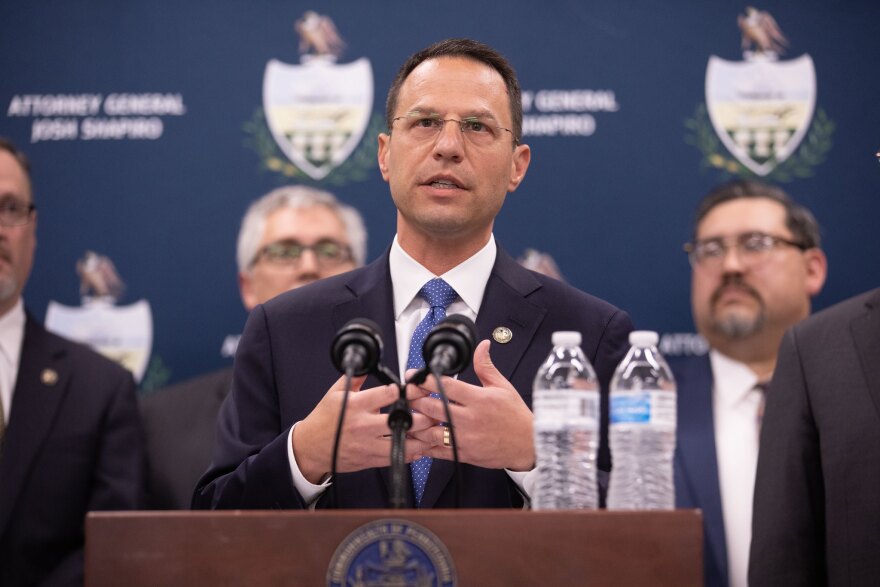 Josh Shapiro, then Pennsylvania's attorney general, in June 2019.