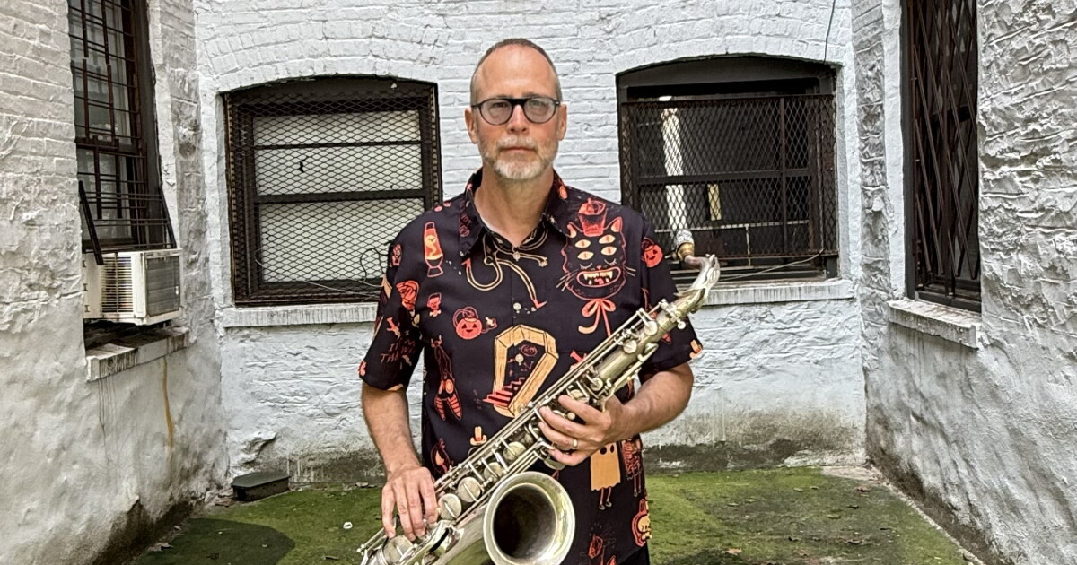 Michael Blake gets into the swing of spooky season on a new album