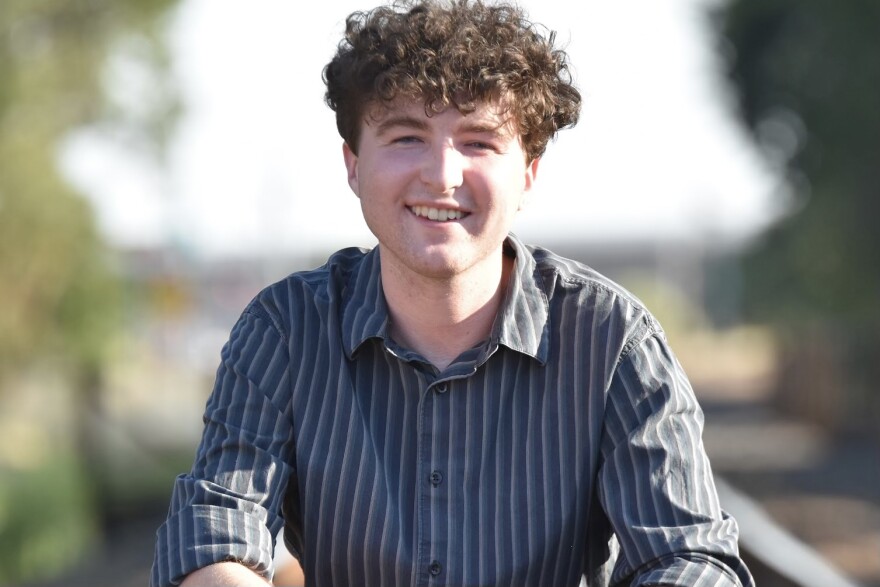 Cole Brown’s senior picture. The 18-year-old lost his life after taking a fentanyl-laced pill in 2021, and his mother, Rebekah Brown, now works in Oklahoma to spread awareness of the opioid crisis.