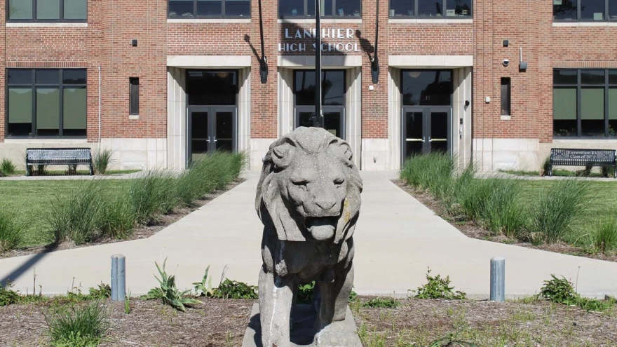 Lanphier High School in Springfield
