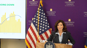 Gov. Kathy Hochul is seen in this January 2021 file photo.