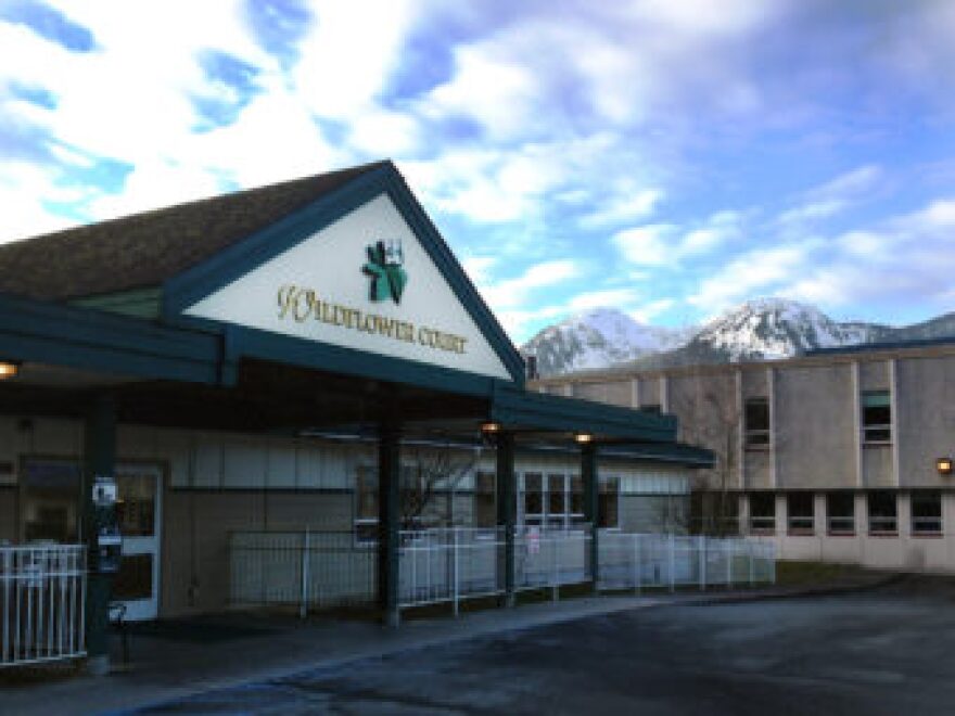 Wildflower Court is a nonprofit, 57-resident long-term care facility in Juneau. (Photo by Ed Schoenfeld/CoastAlaska)