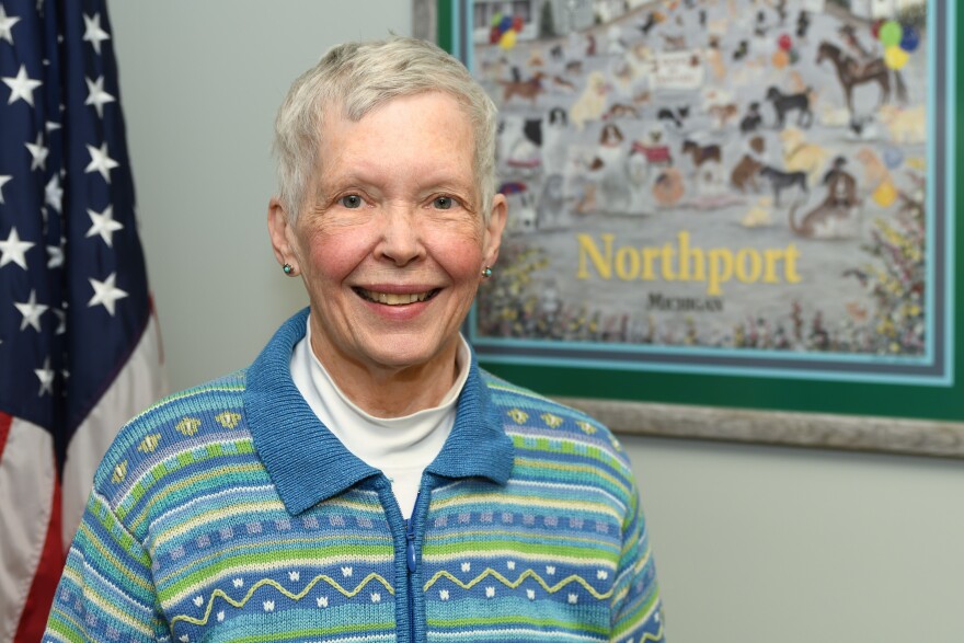 Barb VonVoigtlander was one of the leading supporters of building a sewer system in Northport, Michigan. She says it was important to the environment and economy of the village. State regulators threatened to shut down the village's marina which catered to pleasure boats on Lake Michigan. The marina's septic system was inadequate and was polluting the water.