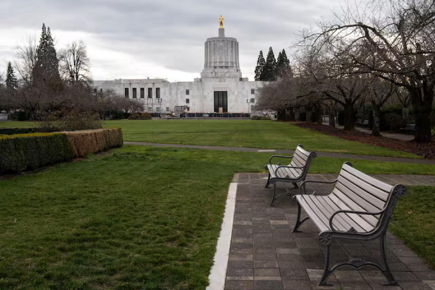 The Oregon State Capitol in Salem, Ore. on Monday, Feb 2, 2026.