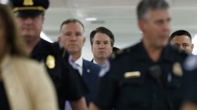 Brett Kavanaugh, President Donald Trump's Supreme Court nominee, arrives for a Senate Judiciary Committee hearing on Capitol Hill in Washington, Thursday, Sept. 27, 2018. (Carolyn Kaster/AP)