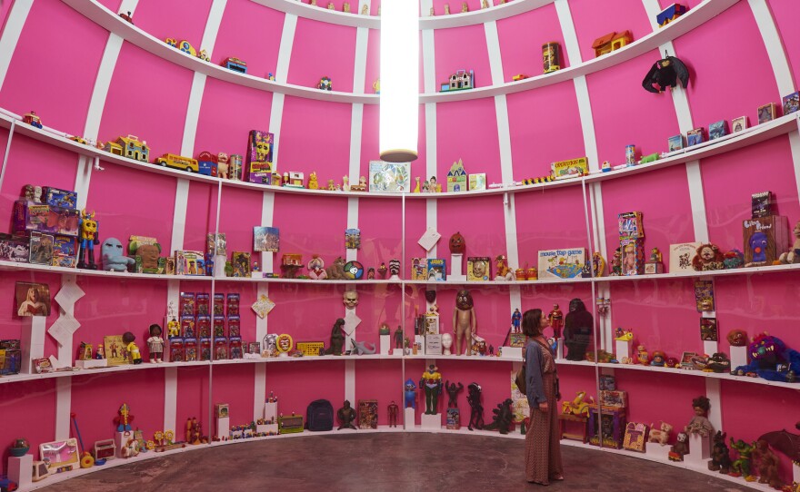 Inside "Museum Mound"