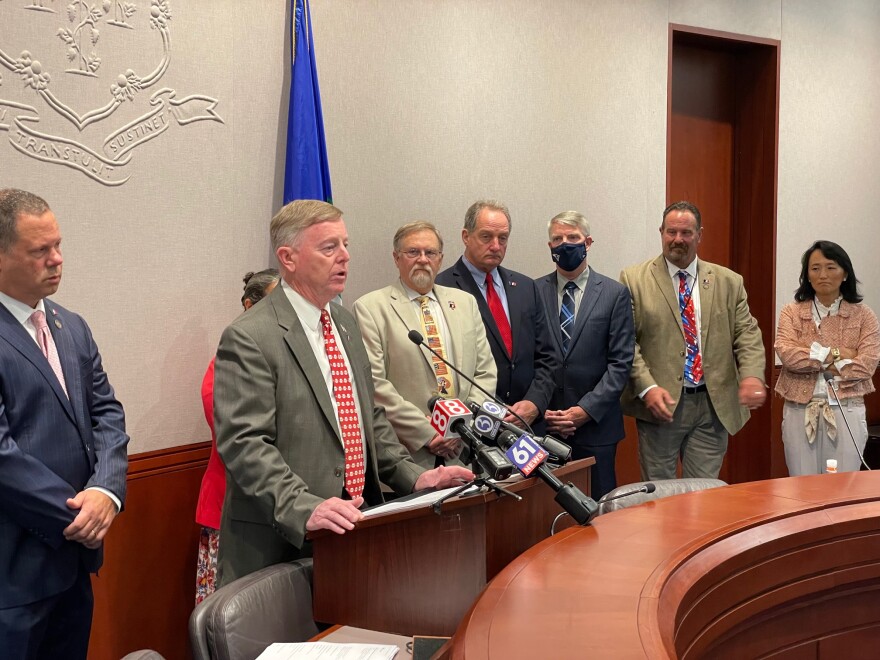 The House GOP conservative caucus largely went maskless.