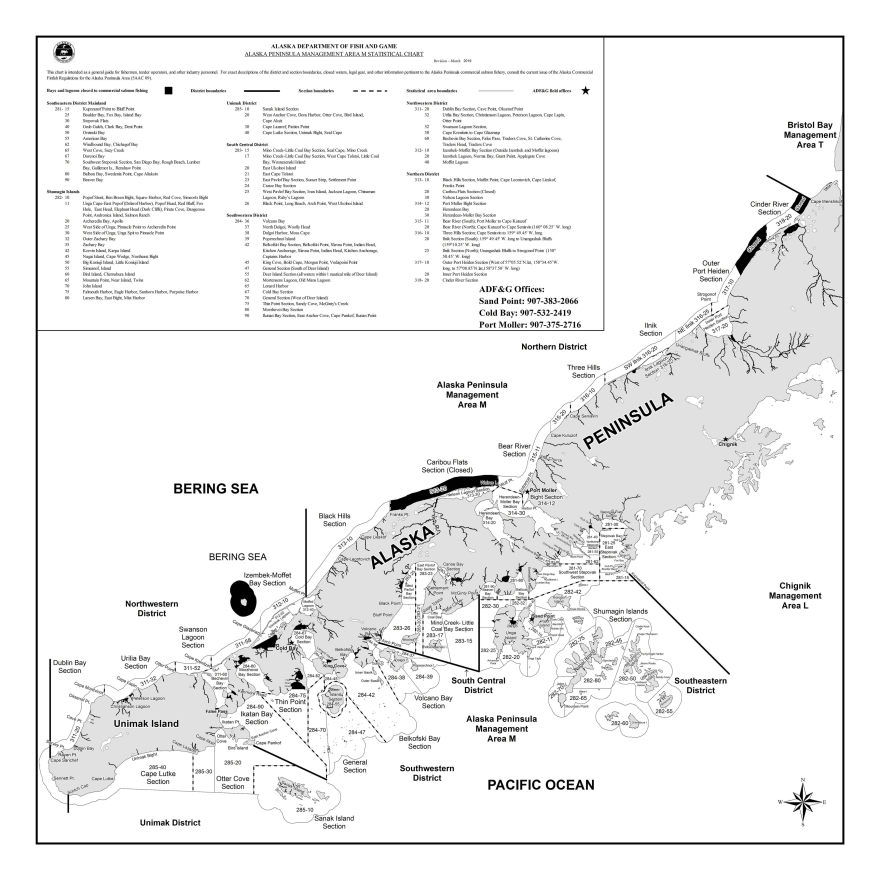 Map of Area M