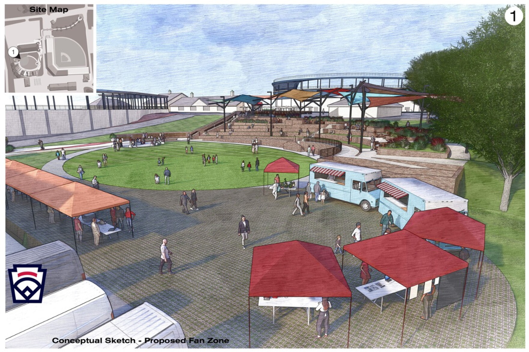 Improvements, including fan plaza, planned for Little League complex in ...