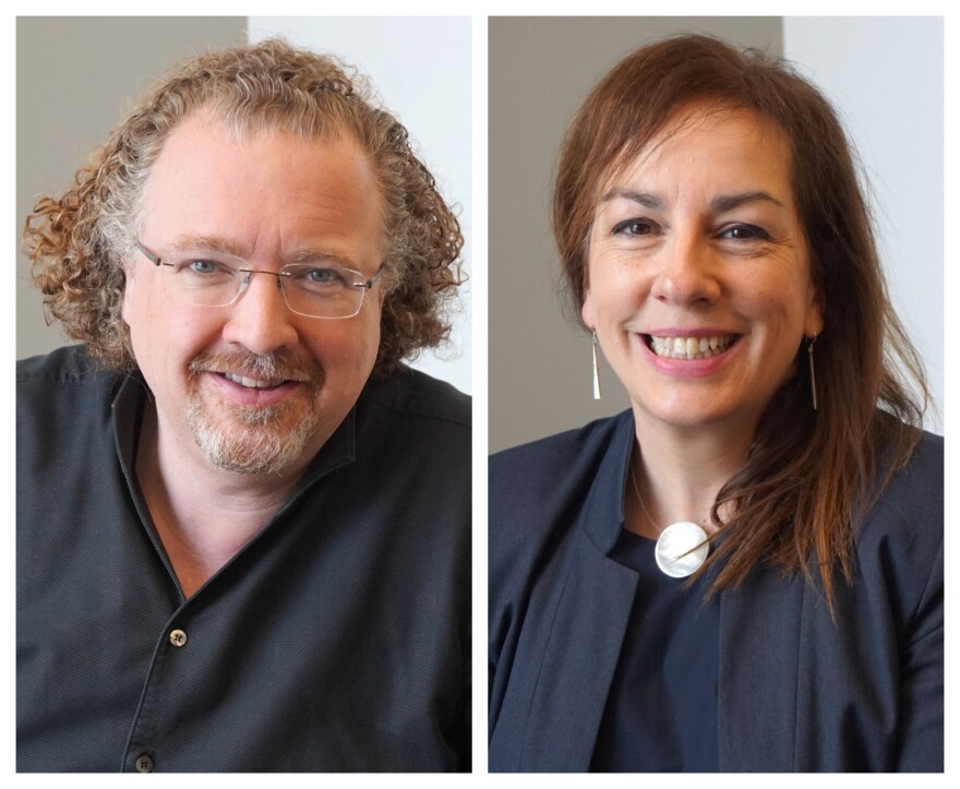 (May 7, 2019) SLSO's music director designate Stéphane Denève and CEO  Marie-Hélène Bernard talk about wrapping up the 2018-2019 season and what's ahead for the symphony orchestra on Tuesday's talk show.  