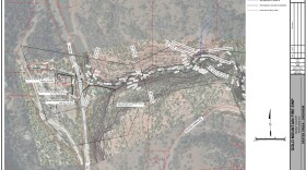 One of the 11 pages of Ouray County's Emergency Watershed Protection plans (Dexter Creek shown here)