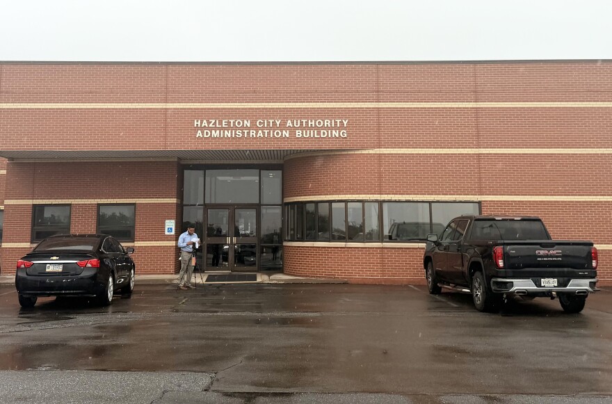 The Hazleton City Authority administration building is located at 400 Arthur Gardner Hwy.