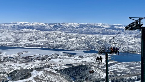 Deer Valley Resort in March.