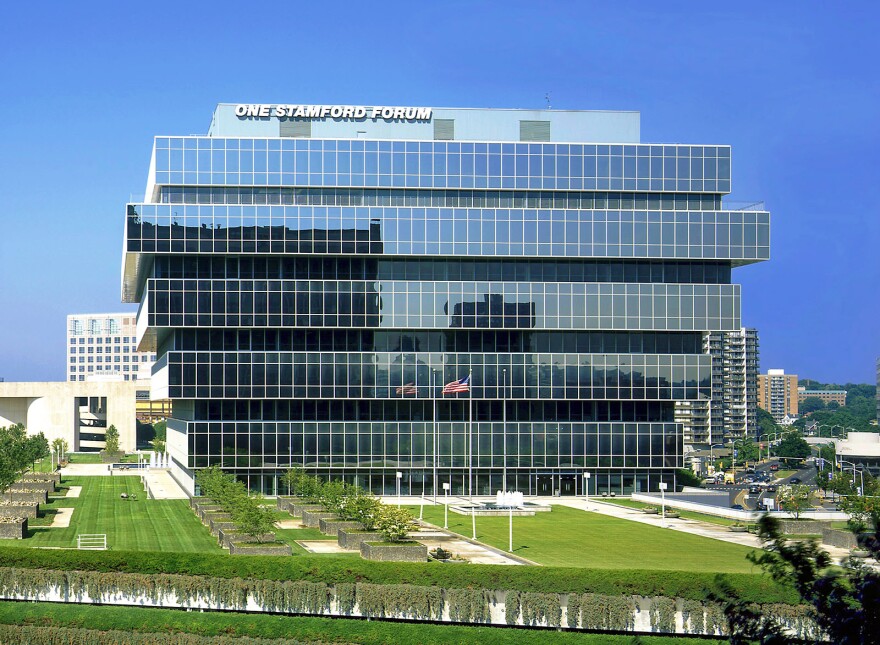 The building housing the headquarters of Purdue Pharma in Stamford, CT.