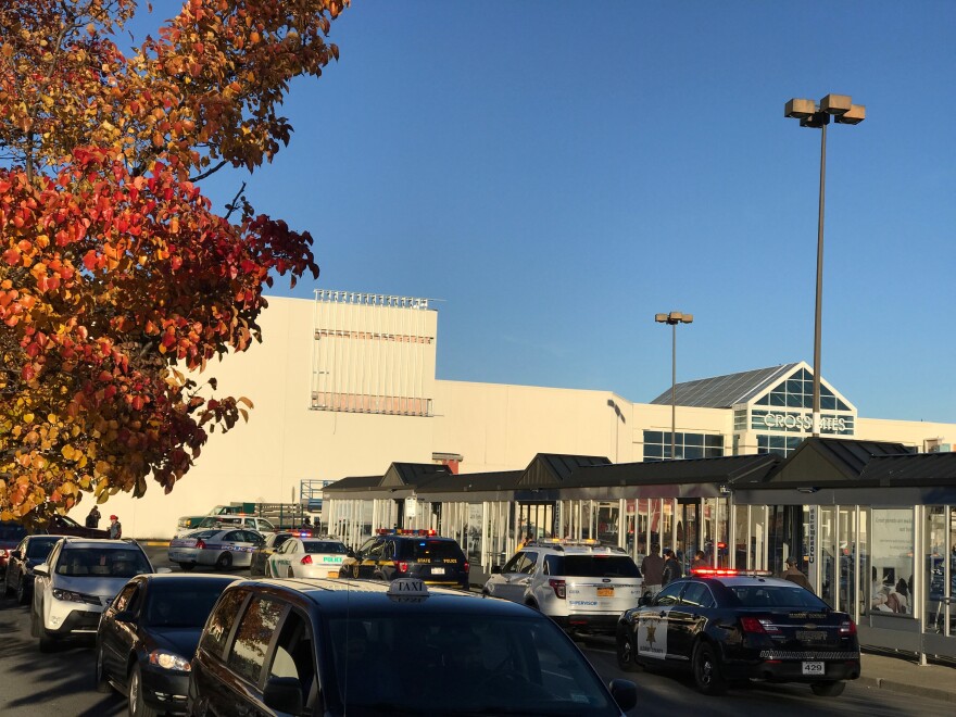 Crossgates was evacuated after reports of an active shooter on Saturday.