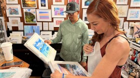 Danielle Rush and Mouse in The ART House