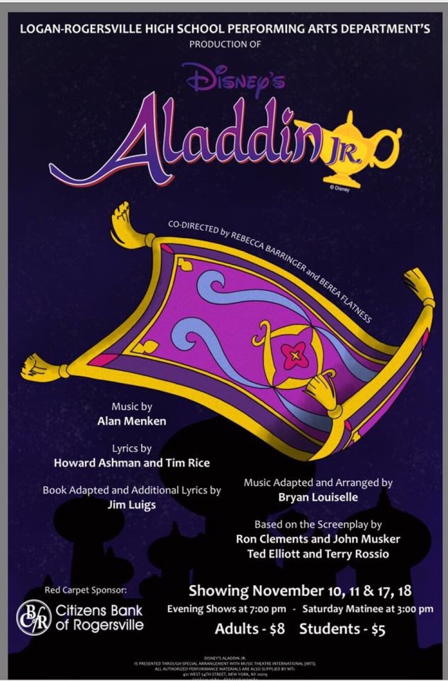 aladdin the musical poster