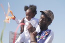 Malik Hall and his son Malik Hall Jr., two of the people featured in the documentary "The Moths and the Flame" showcasing Black fatherhood in Pahokee, Florida. It's one of the 80 features, documentaries and shorts playing at the 2026 Tallahassee Film Festival.
