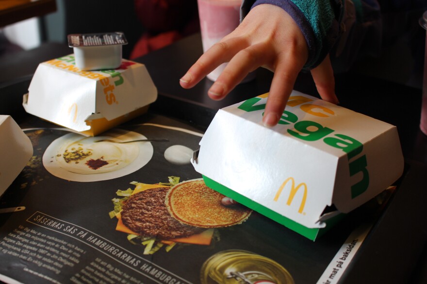 Our reporter deemed the McVegan "good." She also recruited her kids to taste test it. Their reviews: "very tolerable," "OK" and "in the middle."
