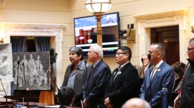 Photo of Navajo Nation representatives.