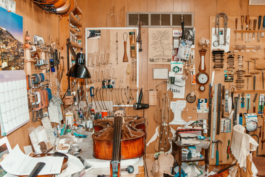 BEST STILL LIFE - The workshop of Valeriy Parfenov, fine strings craftsman and owner of the First String Violin Shop in Overland, MO. Valeriy, affectionately known by many as Larry, opened the First String Violin Shop in 1993 after moving to St. Louis fro