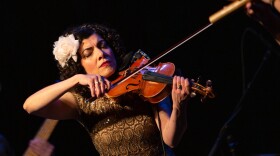 Carrie Rodriguez performs in her Laboratorio concert on Feb. 27, 2022, at Stateside at The Paramount at Austin.
