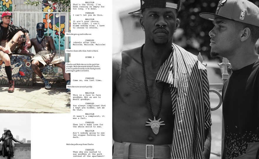 The third issue of <em>The Tenth</em> was shot using cars at a cookout as the backdrop.