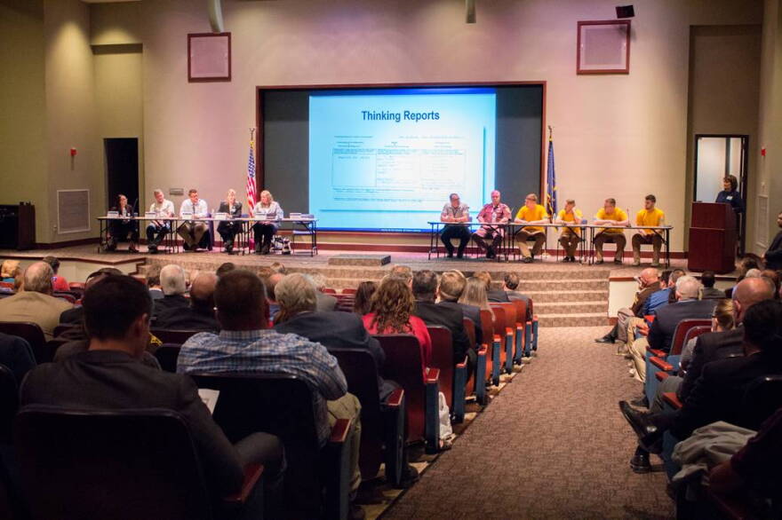 A group of current and former inmates from Dearborn County Jail spoke at the Public Safety Coalitionâ€™s first meeting Wednesday afternoon.