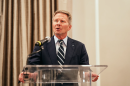 Kevin Guskiewicz speaking at a podium