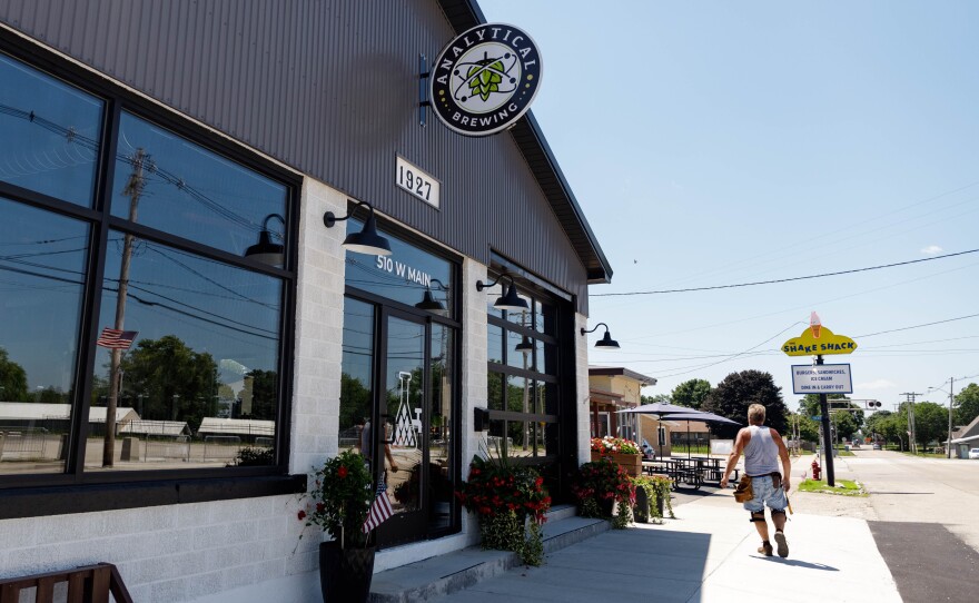 Analytical Brewing, 510 W. Main St., Lexington, opened in late June 2022.  It's one of more than a dozen new businesses that have opened since 2020, in the small McLean community.