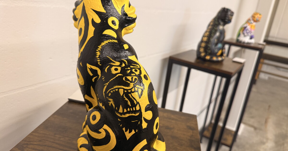 Exhibit explores creativity using Korean tigers and 3D printing