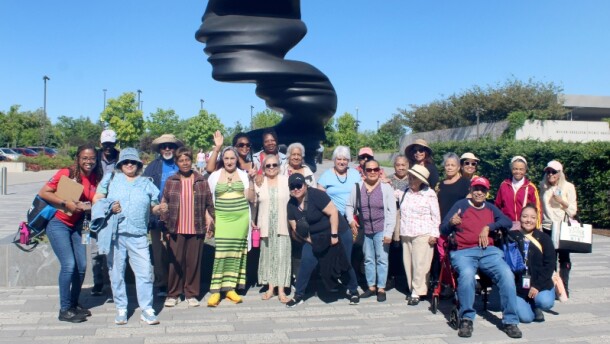 Seniors in the El Centro Explora program visit Frederik Meijer Gardens & Sculpture Park
